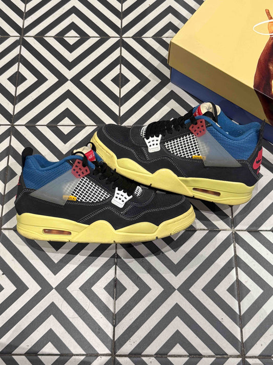 Jordan 4 Union Off Noir (Taille 42,5)