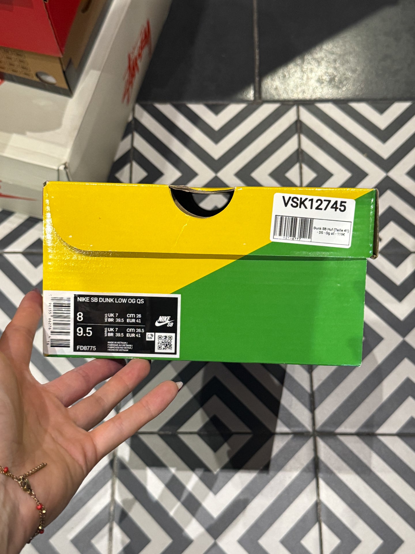 Dunk SB Huf (Taille 41)
