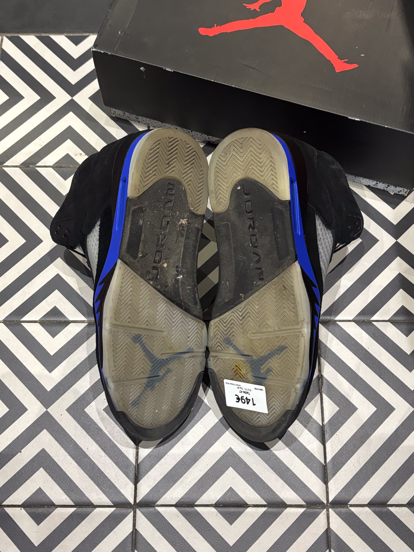 Jordan 5 Racer Blue (Taille 47)