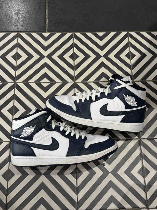 AIR JORDAN 1 MID Obsidian (Taille 45)