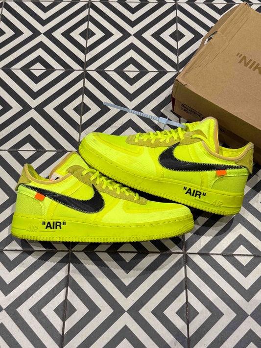 Air Force 1 Off-White Volt (Taille 45)