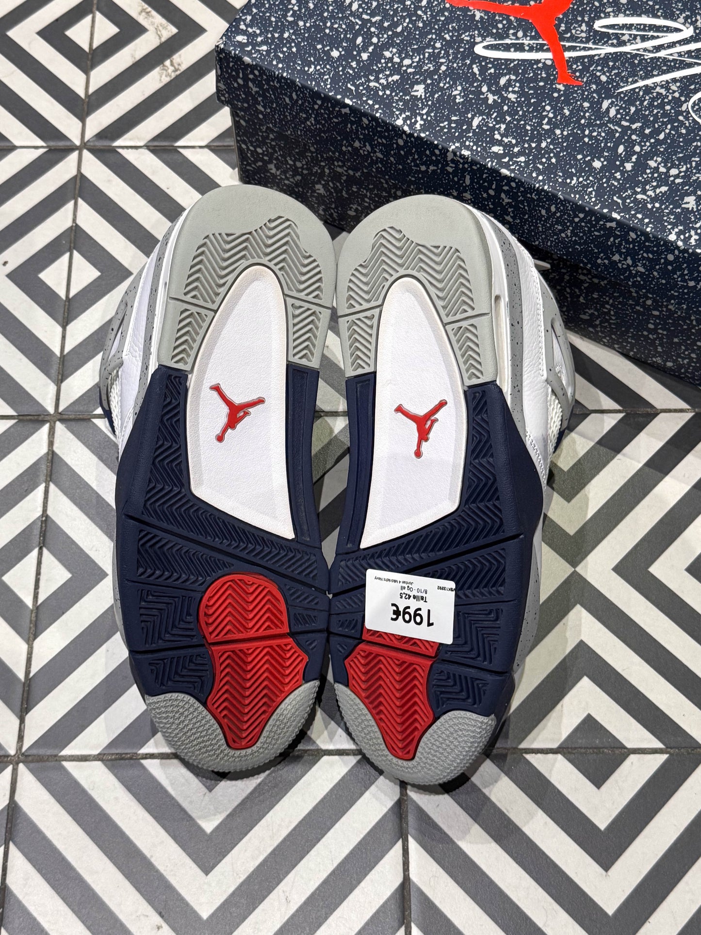 Jordan 4 Midnidht Navy (Taille 42,5)