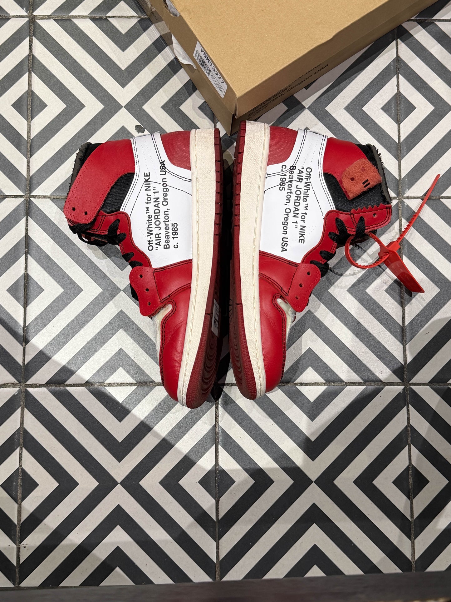 Jordan 1 High Off-White Chicago (Taille 42)