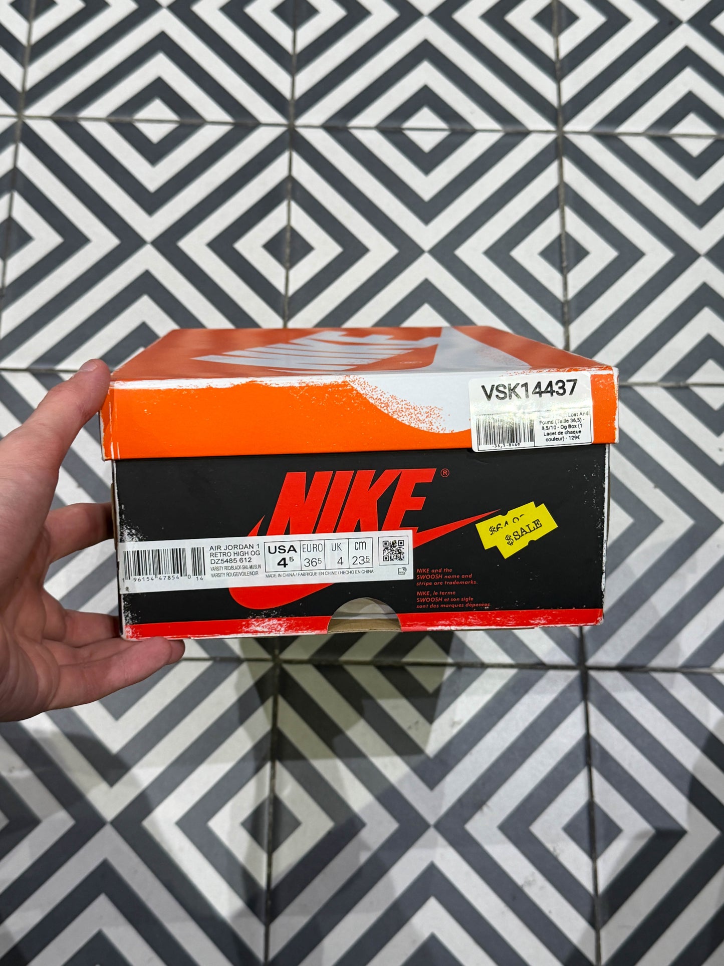 Jordan 1 High Lost And Found (Taille 36,5)