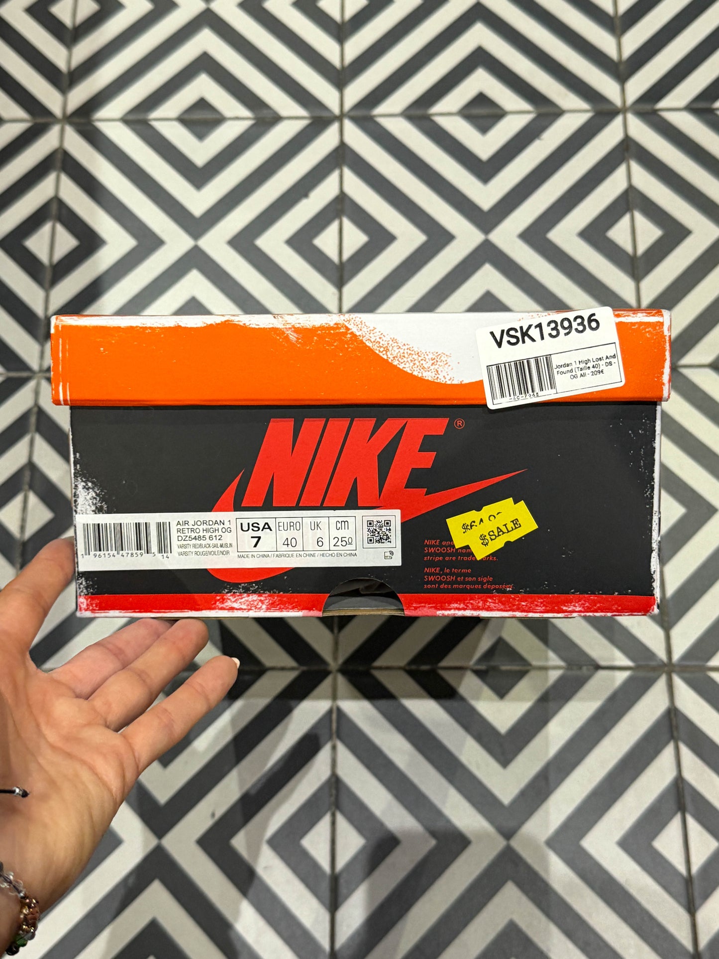 Jordan 1 High Lost And Found (Taille 40)