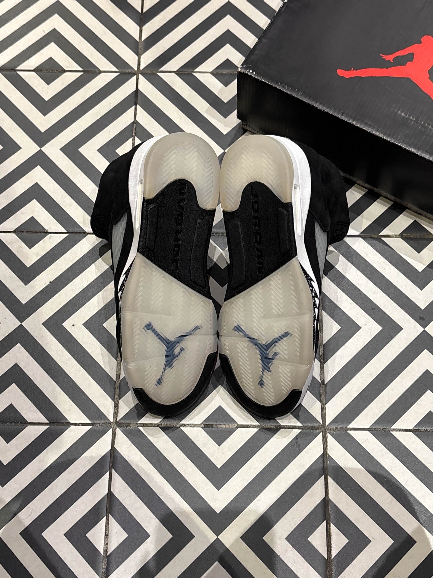 Jordan 5 Oreo GS (Taille 38)