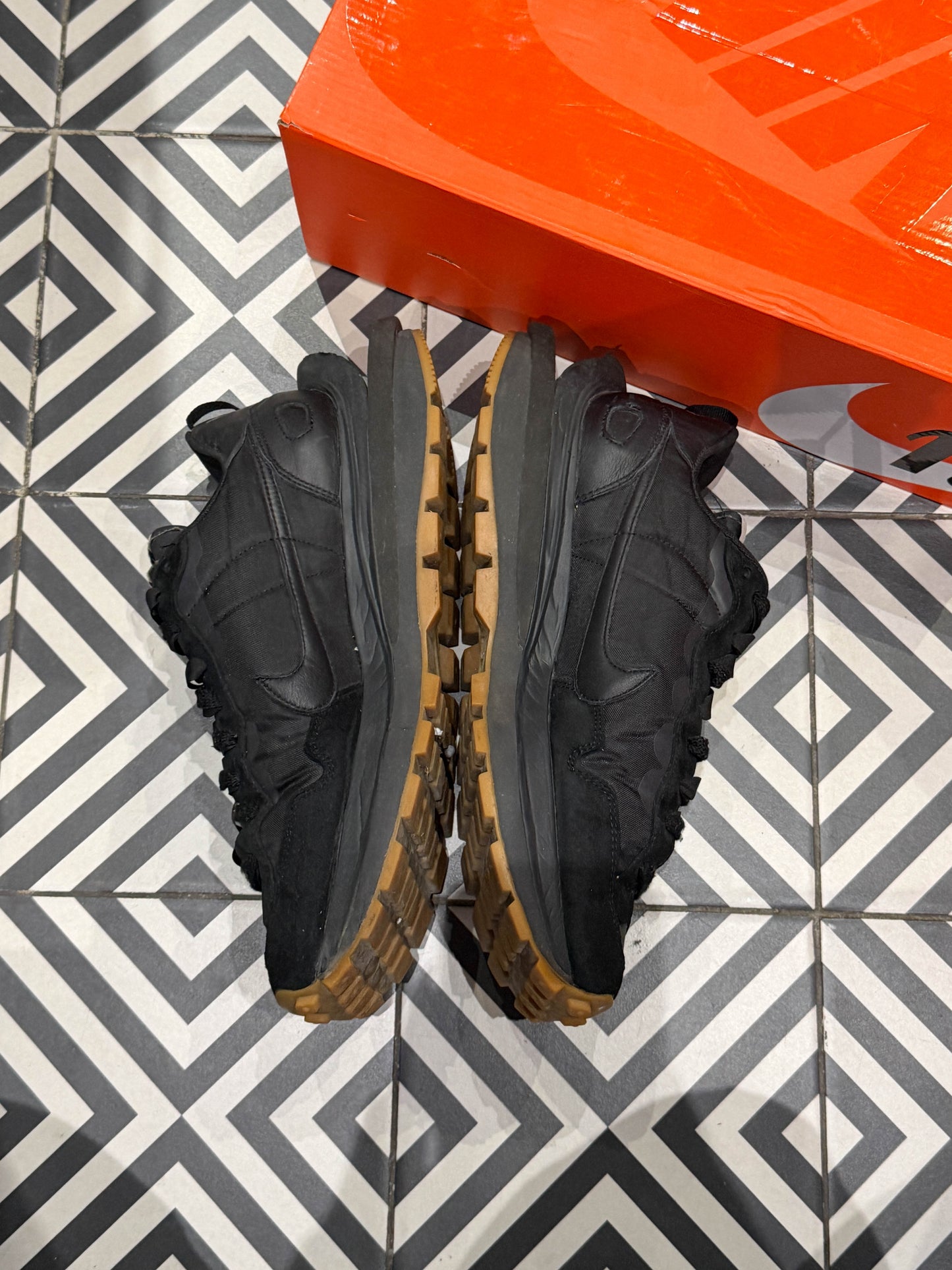 Sacai Vaporwaffle Black Gum (Taille 45)