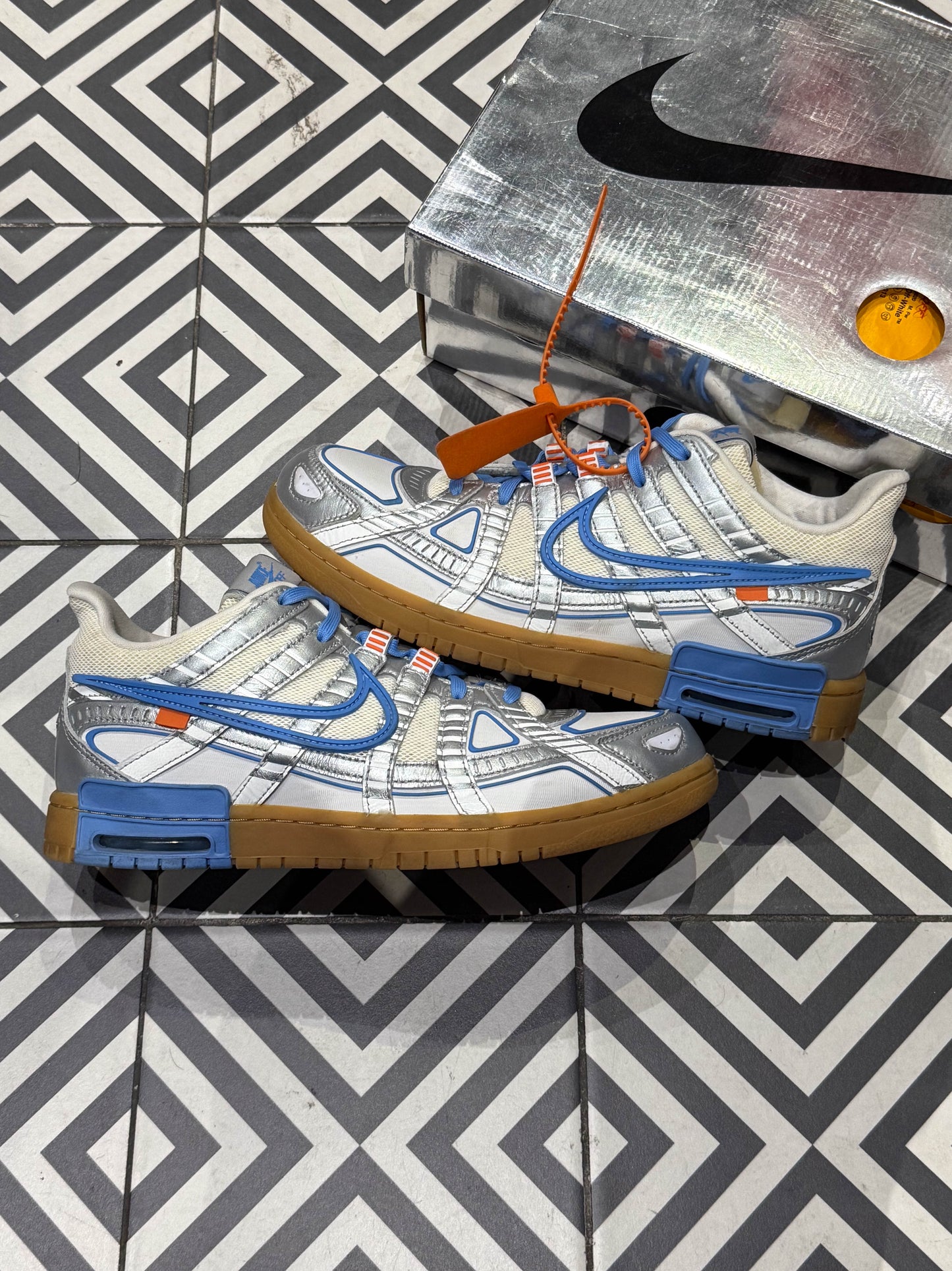 Rubber Dunk Off-White UNC (Taille 44,5)