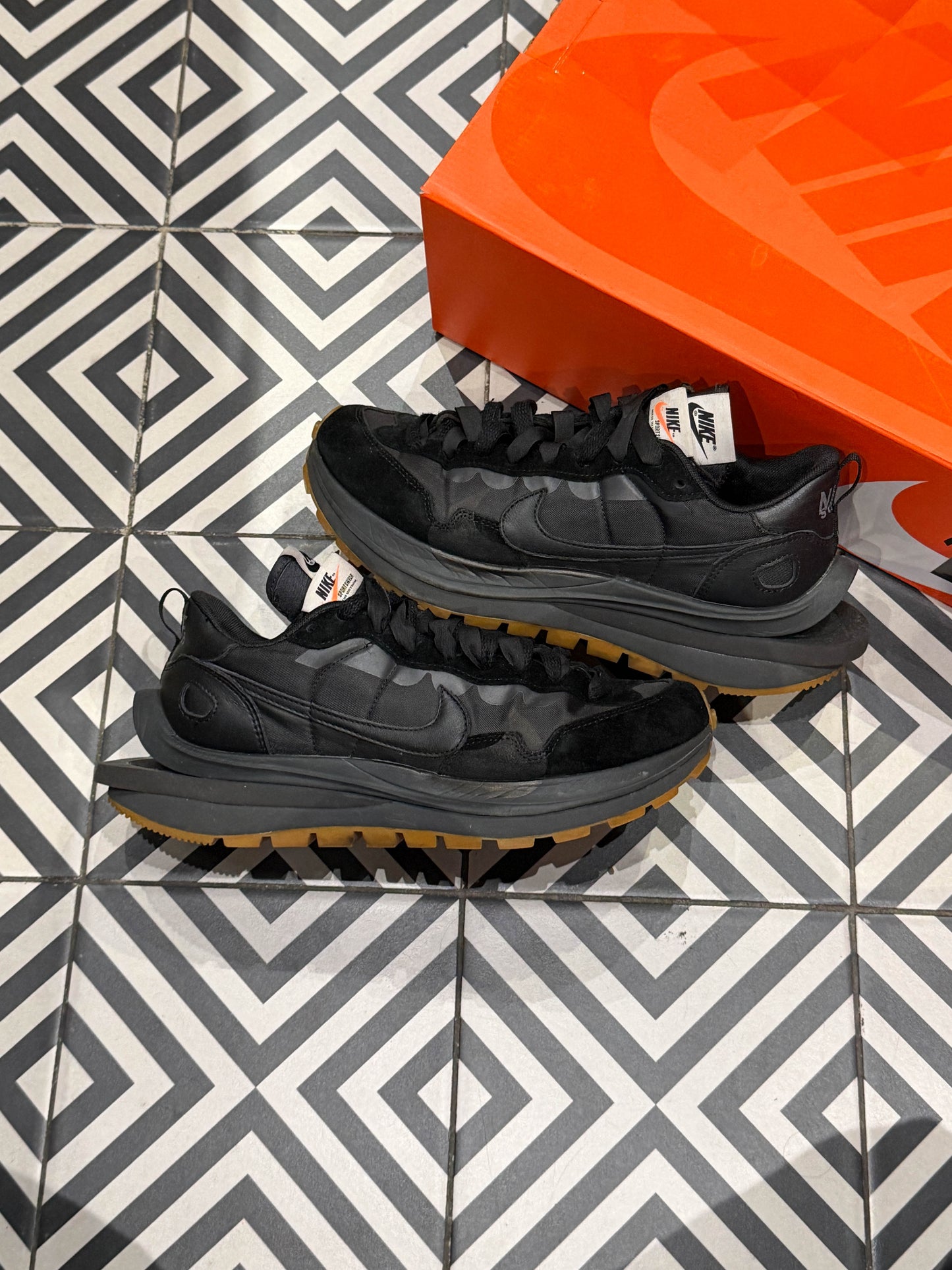 Sacai Vaporwaffle Black Gum (Taille 42)