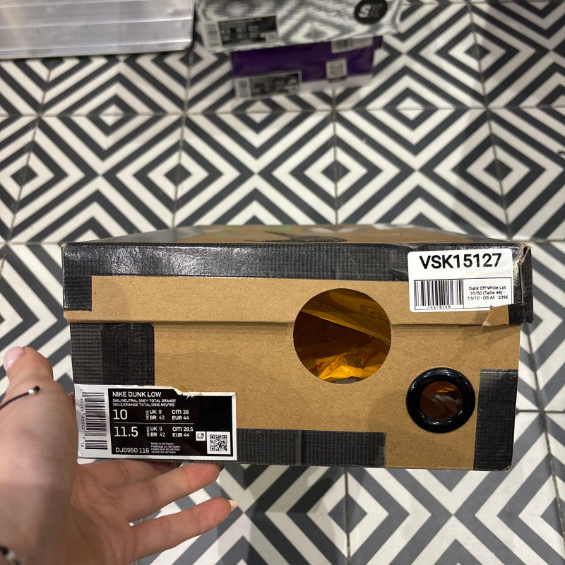 Dunk Off-White Lot 31/50 (Taille 44)