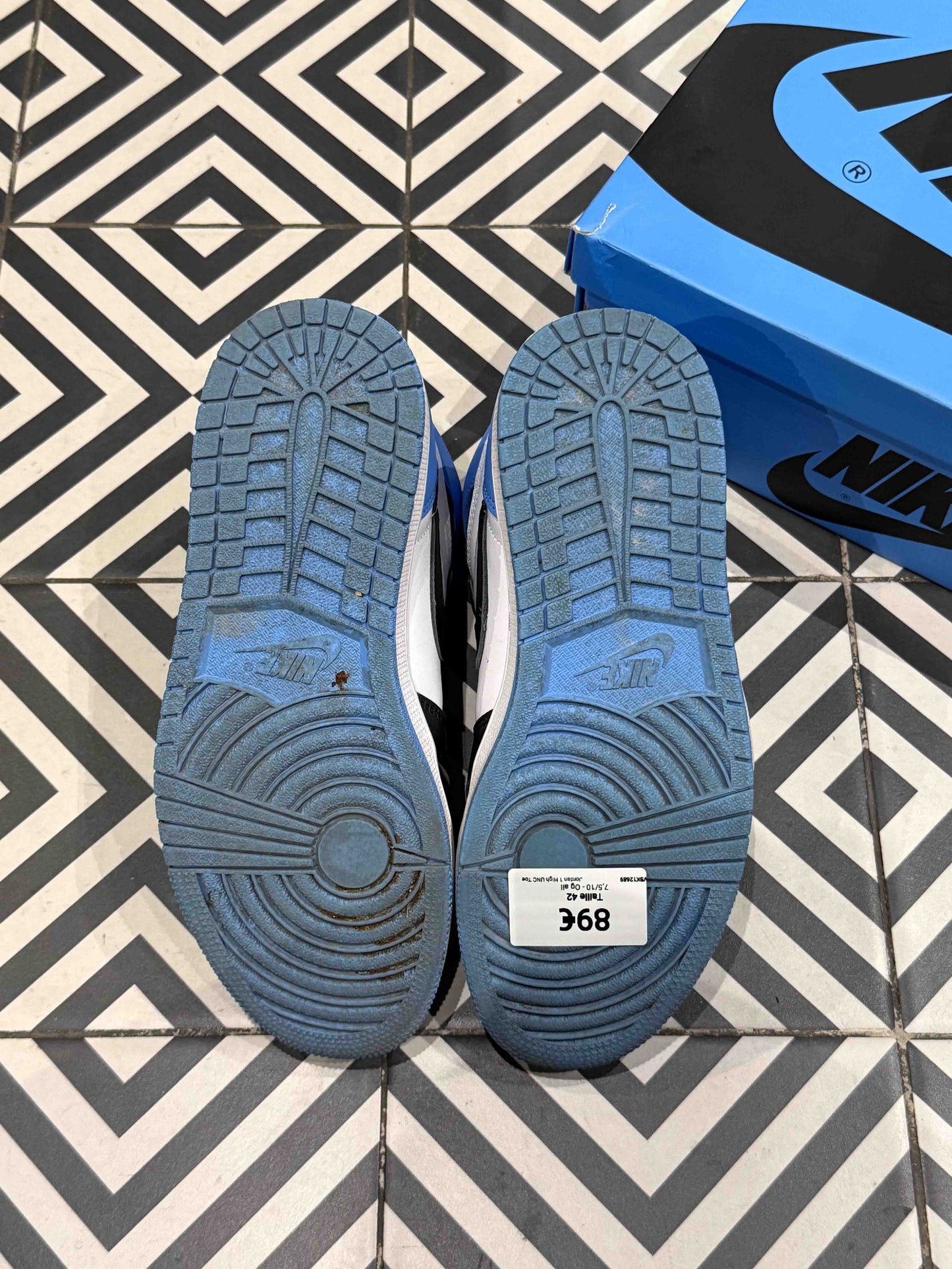 Jordan 1 High UNC Toe (Taille 42)