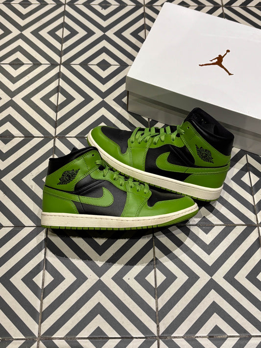 Jordan 1 Mid Green (Taille 42)