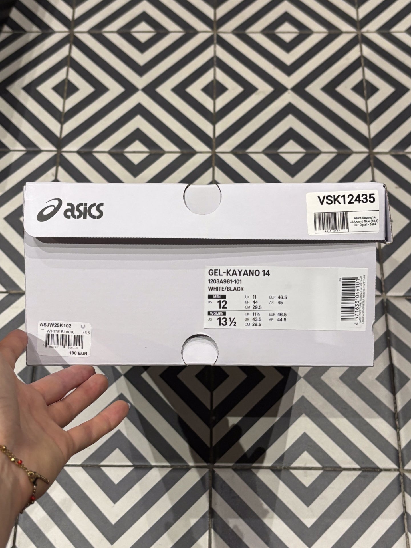 Asics Kayano14 JJJJound Blue (46,5)
