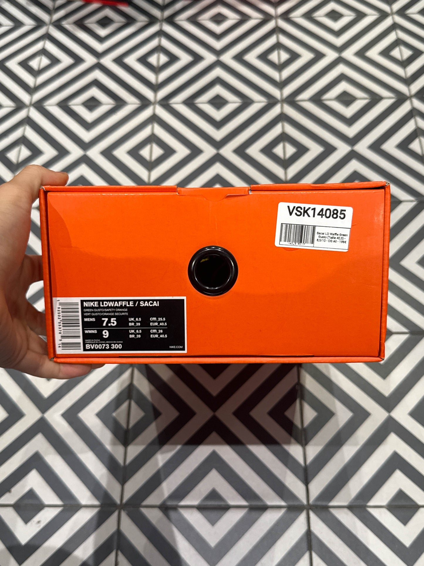 Sacai LD Waffle Green Gusto (Taille 40,5)