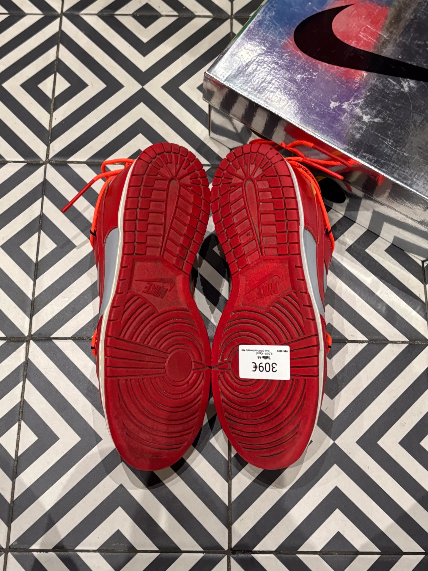 Dunk Off-White University Red (44)