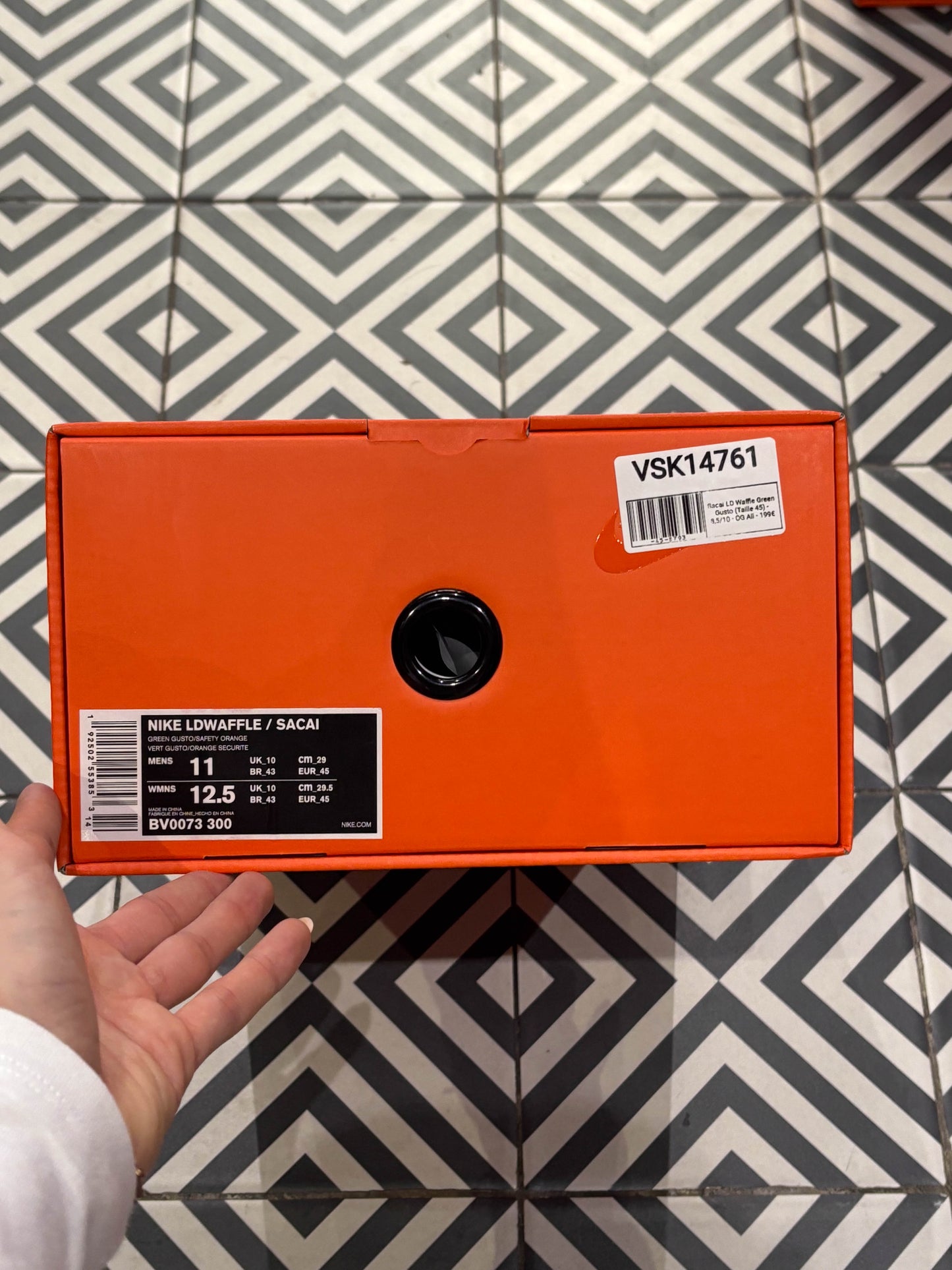 Sacai LD Waffle Green Gusto (Taille 45)