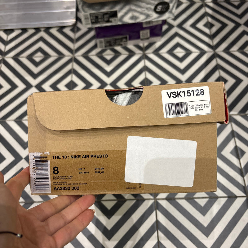 Presto Off-White Black (Taille 41)