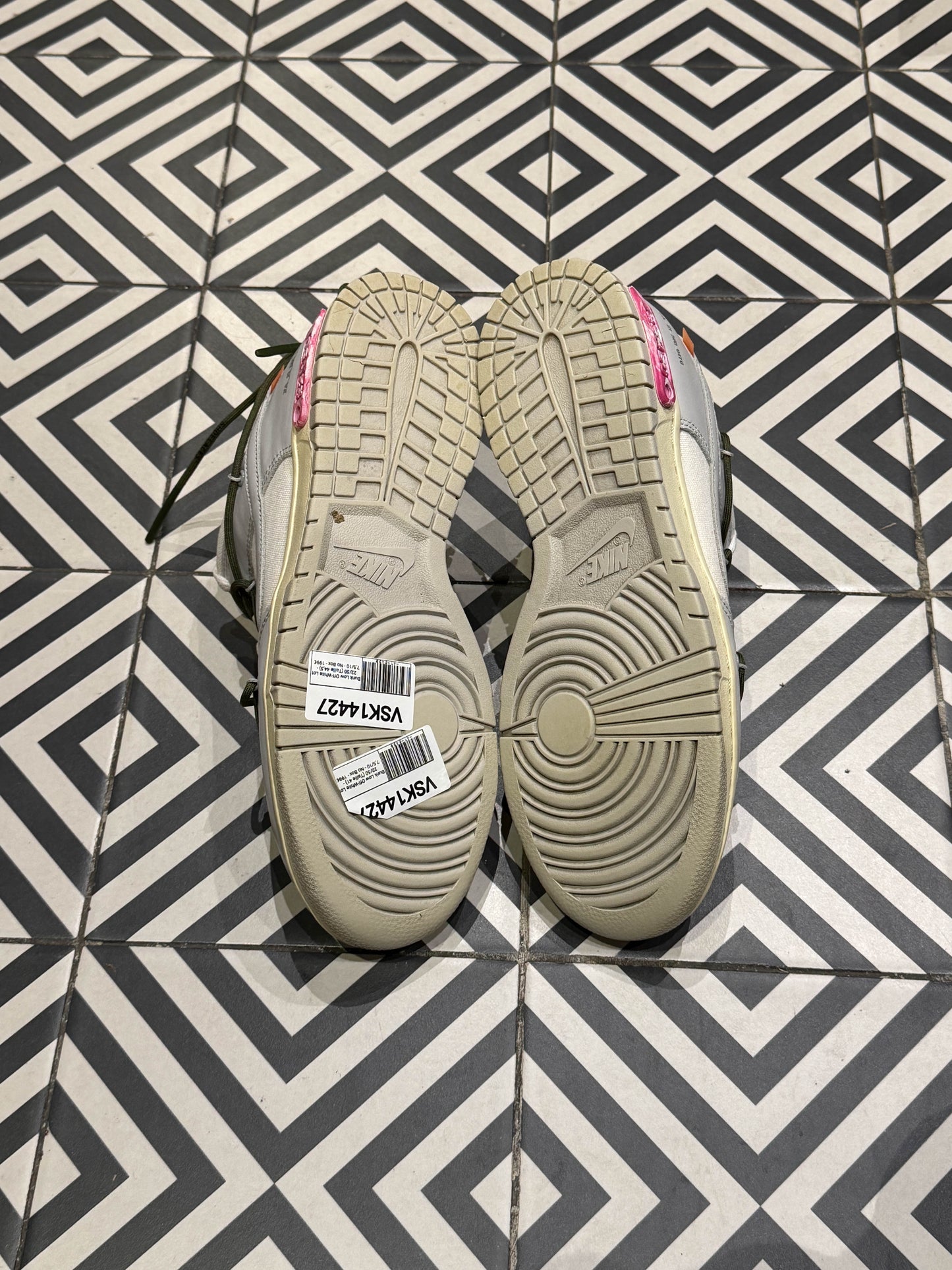 Dunk Low Off-White Lot 22/50 (Taille 44,5)