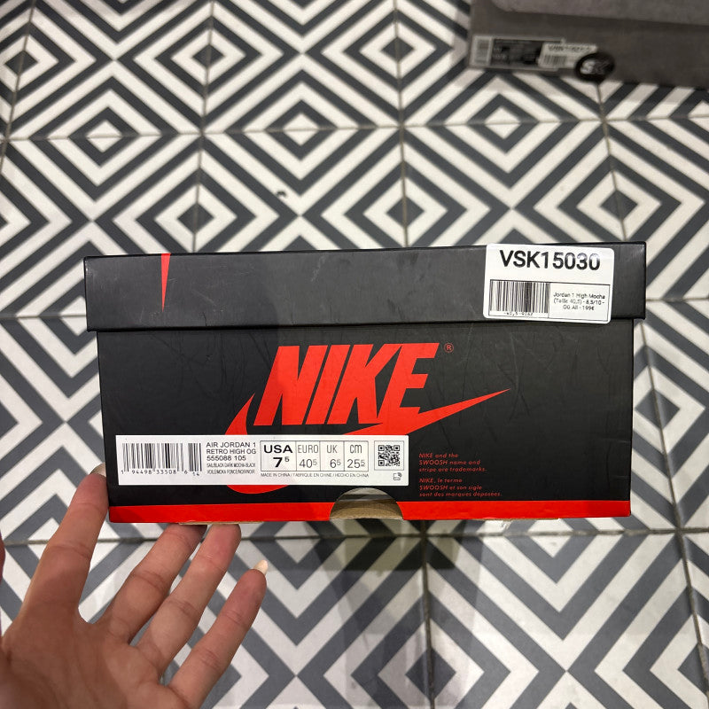 Jordan 1 High Mocha (Taille 40,5)