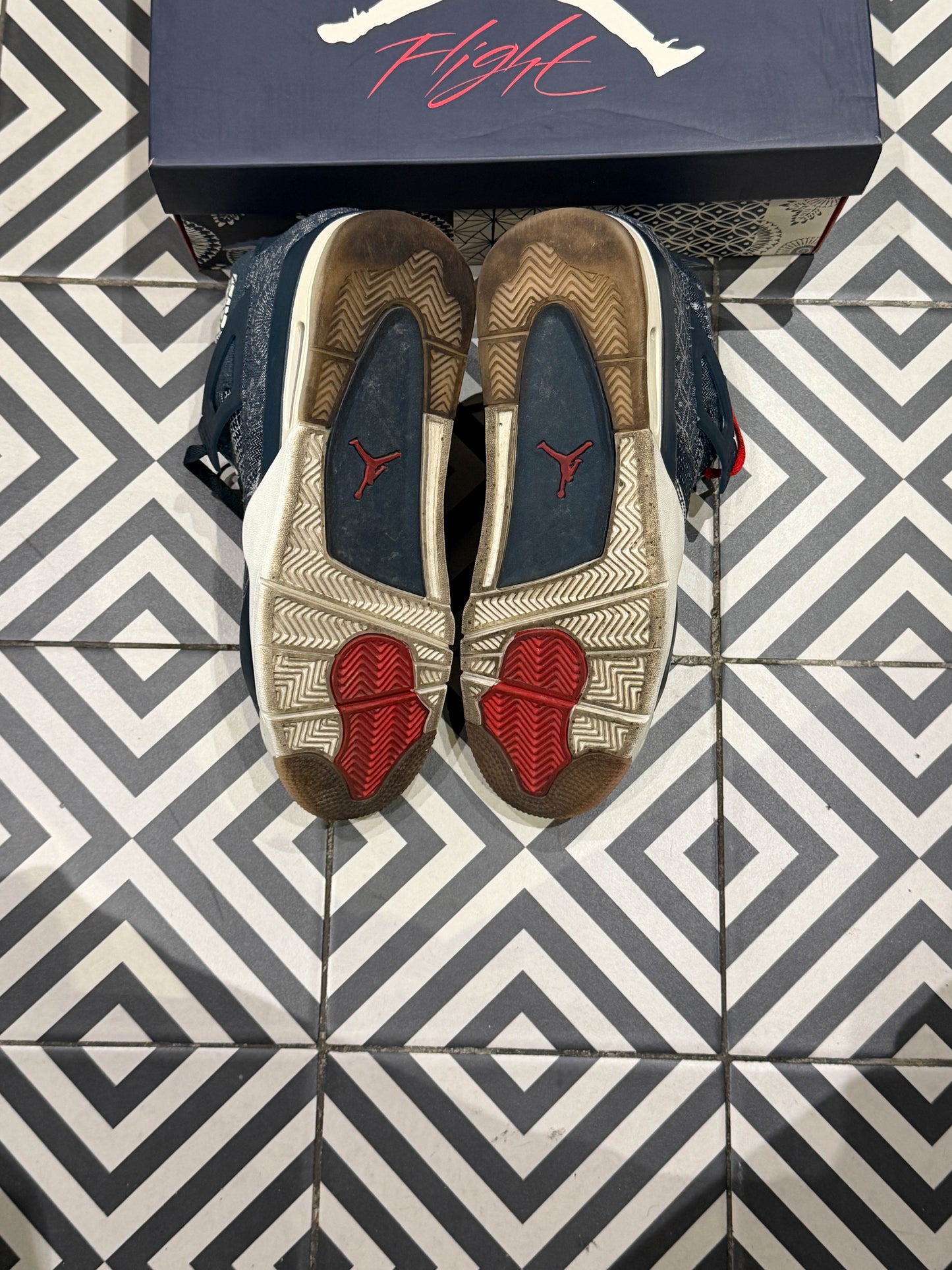 Jordan 4 Sashiko (Taille 42,5)