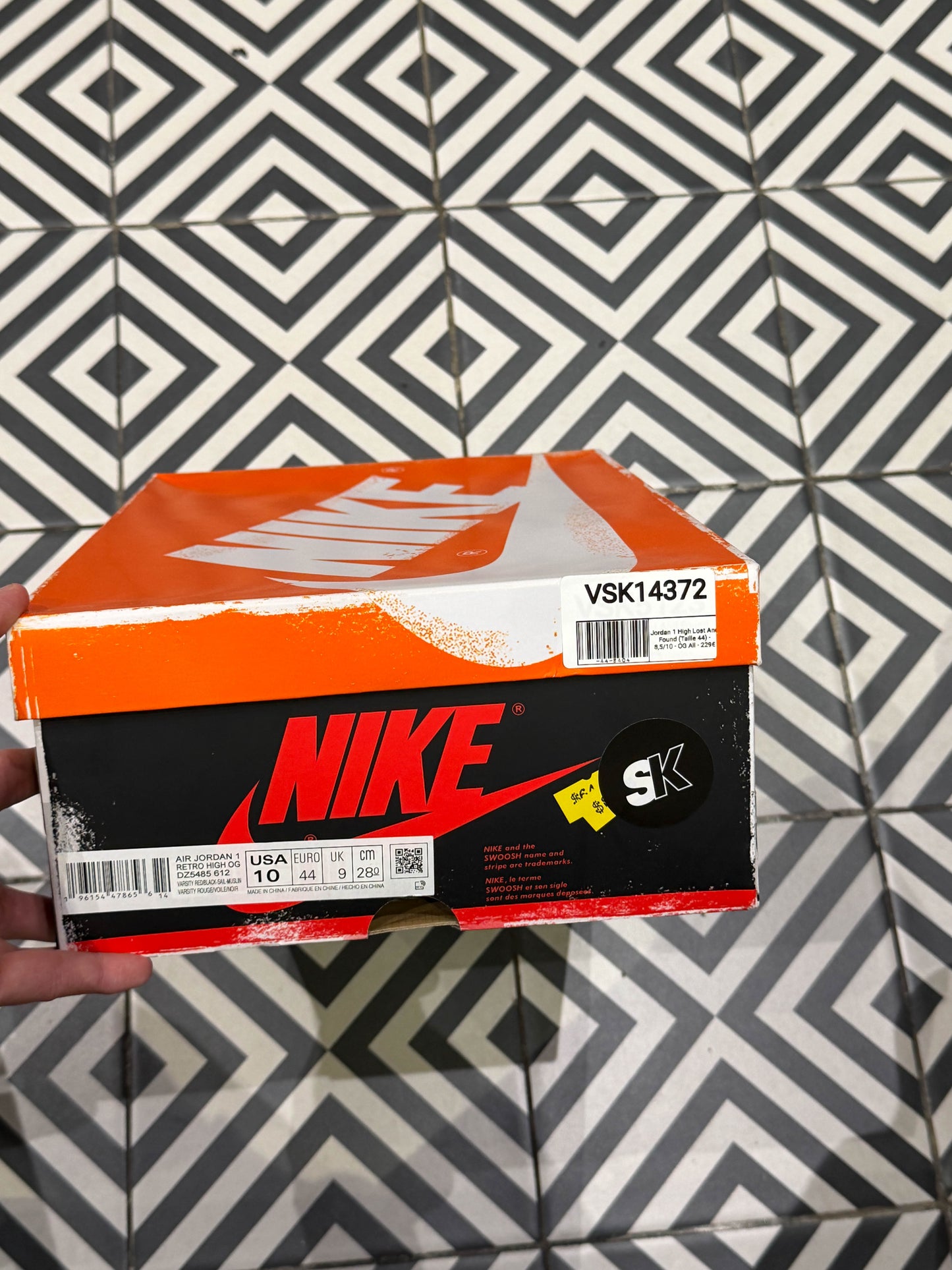 Jordan 1 High Lost And Found (Taille 44)