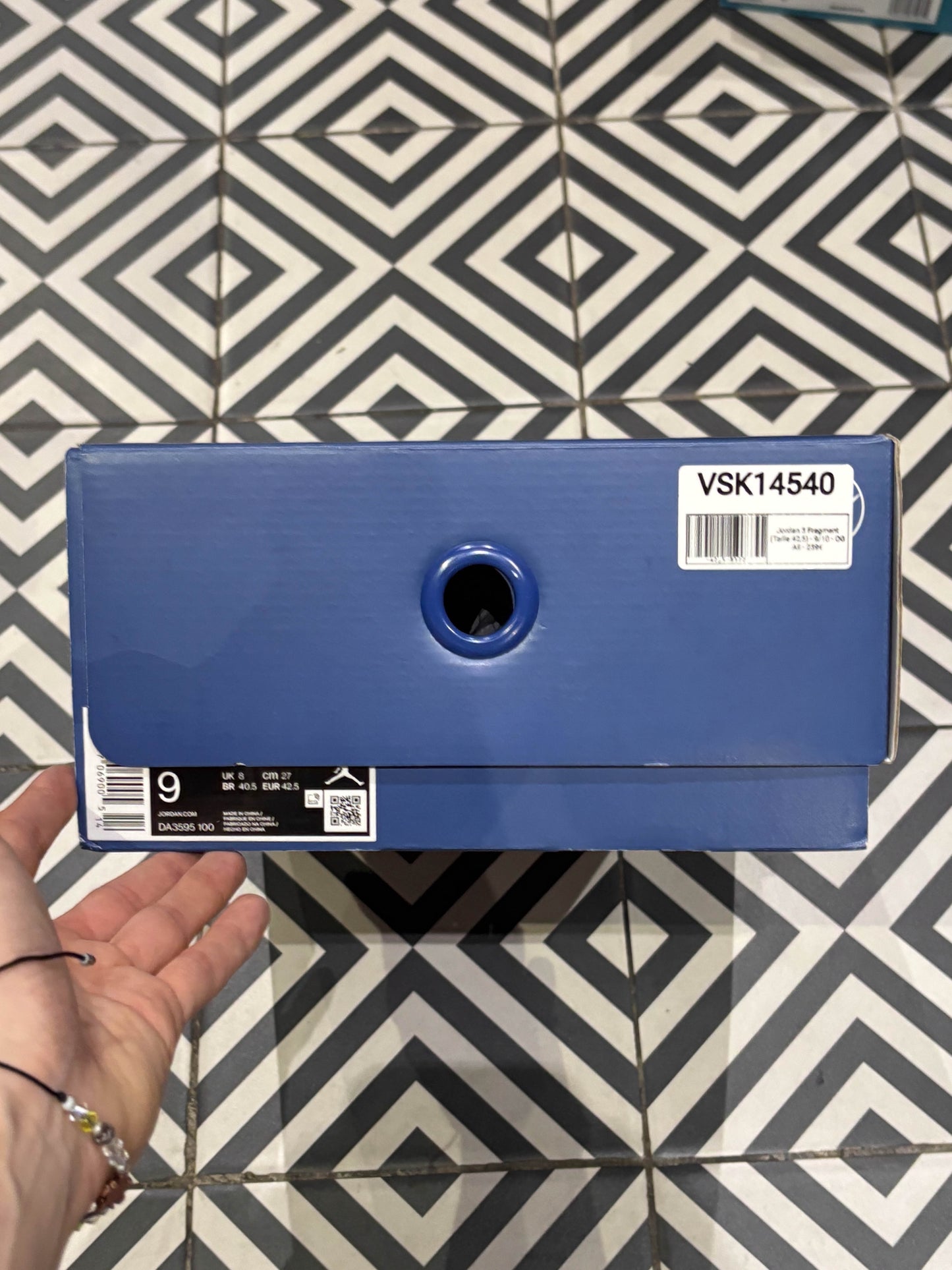 Jordan 3 Fragment (Taille 42,5)