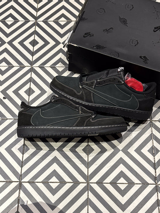 Jordan 1 Low Travis Phantom Black (48,5)