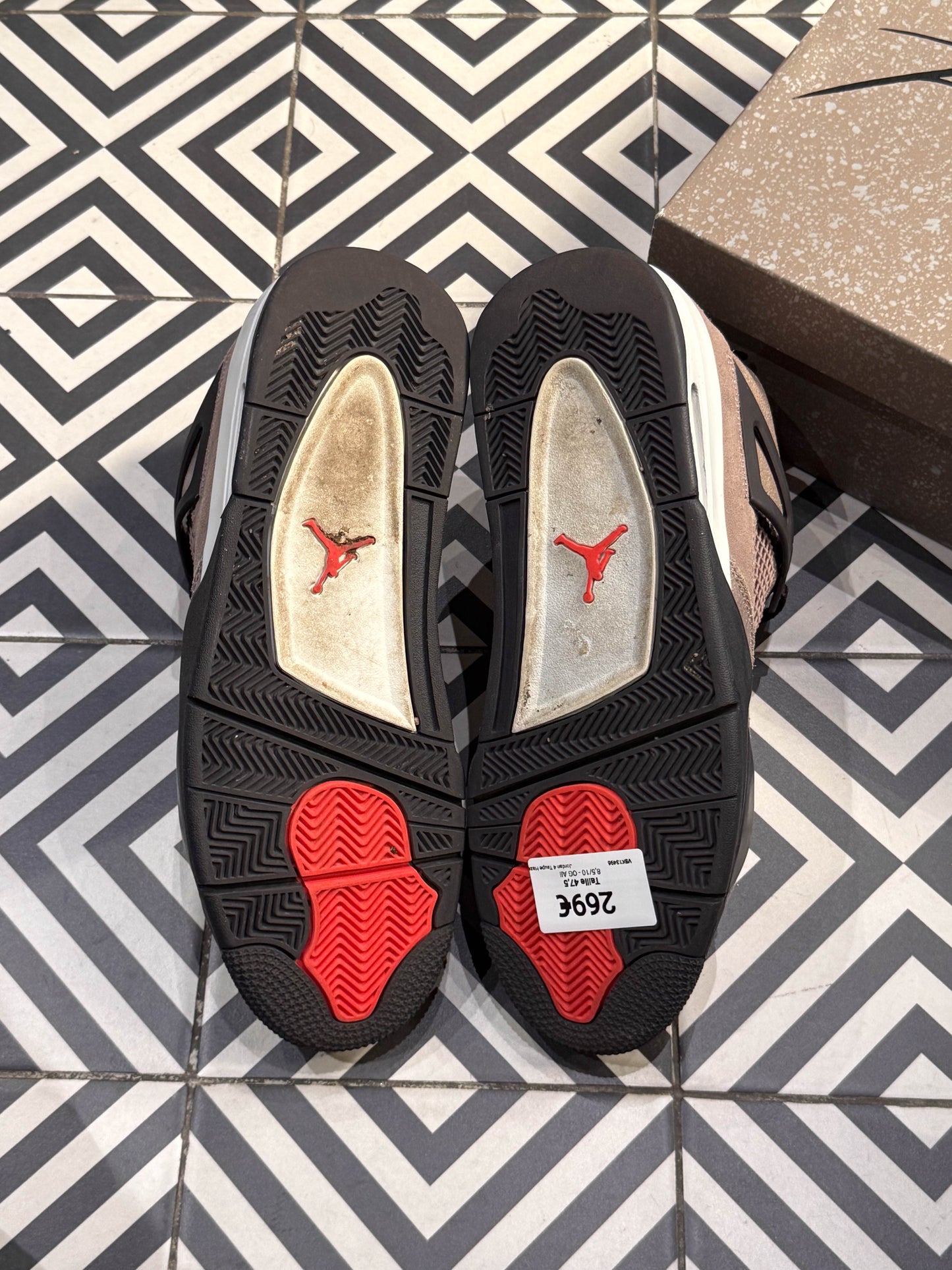 Jordan 4 Taupe Haze (Taille 47,5)